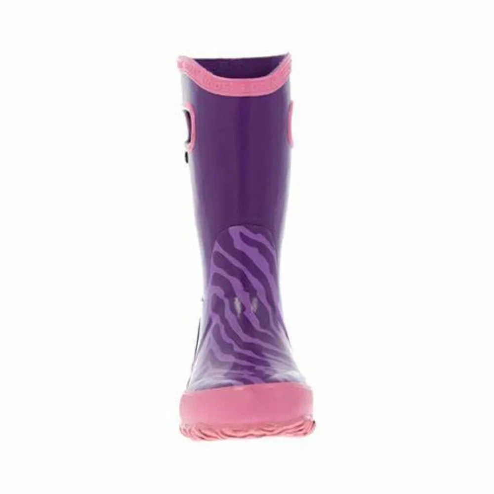 BOGS Unisex-Baby Rubber Rain Boot Zebra Print - Picture 4 of 4
